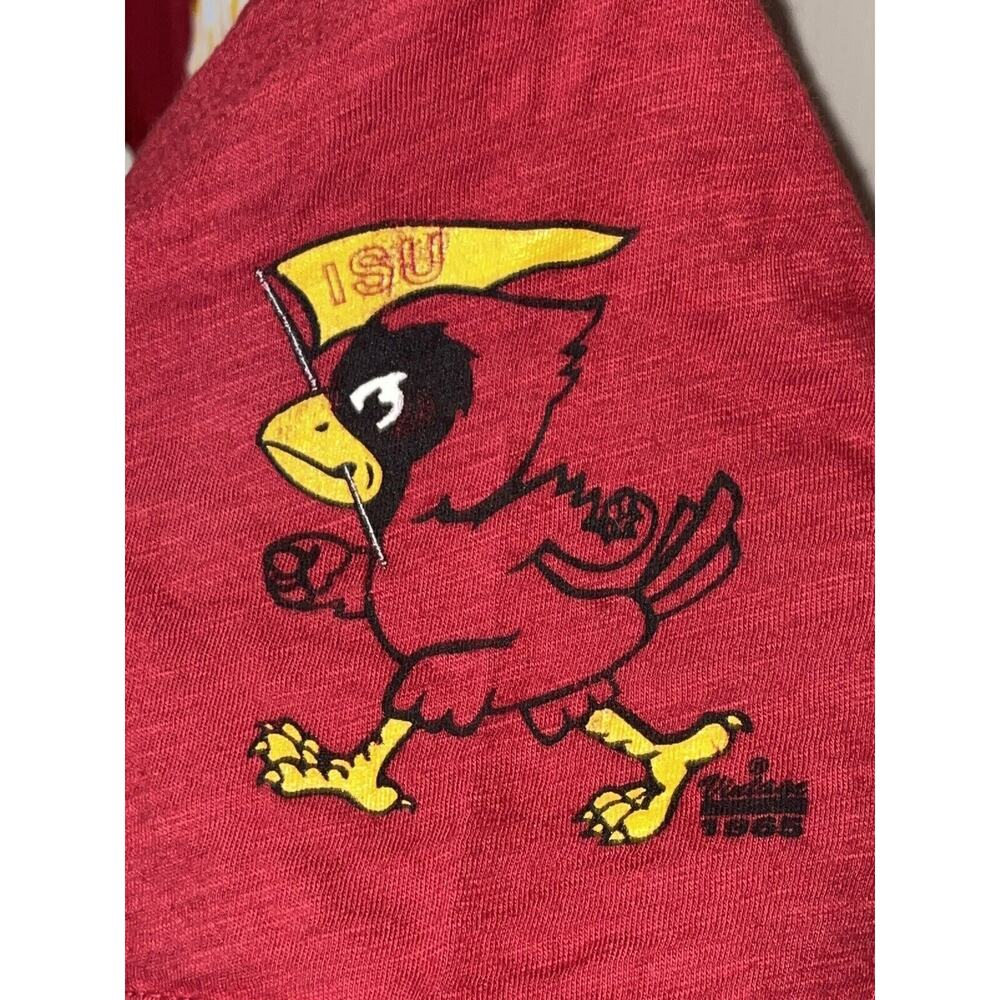 NWT The Original Retro Brand Iowa State Unisex Red Short Sleeve Shirt Size Small - Picture 5 of 7